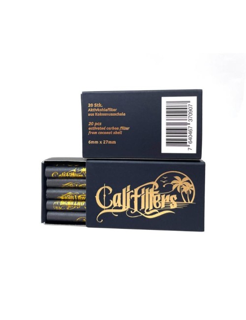 Cali Filters - Aktivkohle Filter 6mm (1 x 20 pcs.)