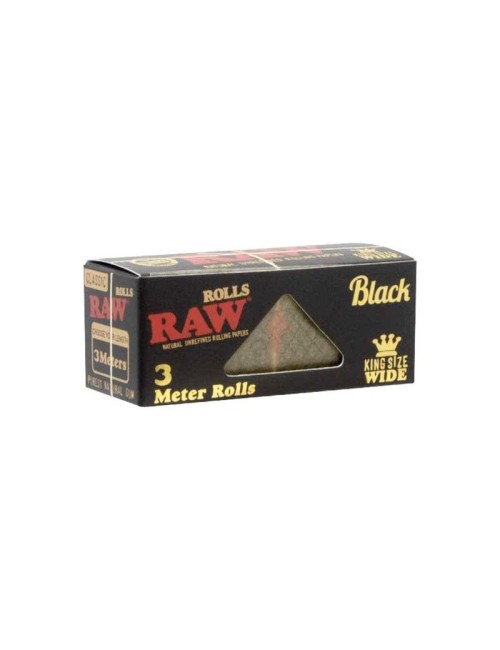 RAW Black Rolls Slim 3m (12 Stck.)