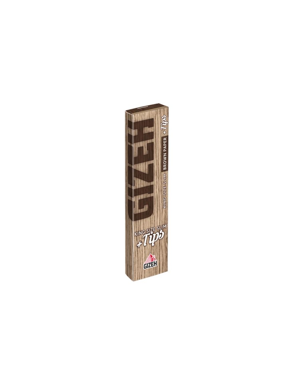 GIZEH Brown King Size Slim + Filter (26 Stk.)