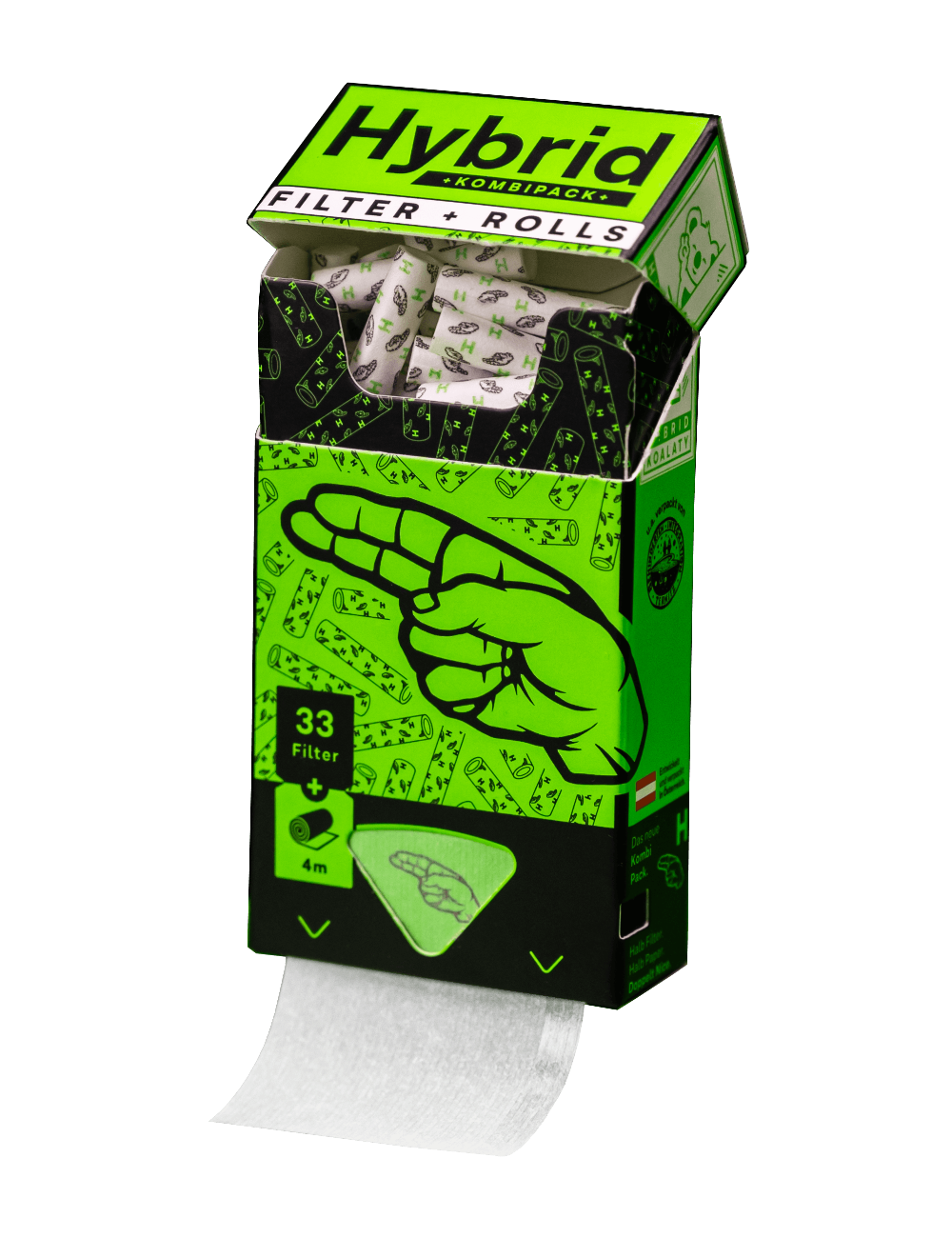 Hybrid Supreme Activated carbon filter - Filter + Rolls (1 x 33 pcs.)