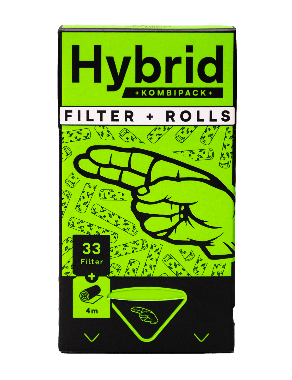 Hybrid Supreme Filtre à charbon actif - Filter + Rolls (1 x 33 pcs.)