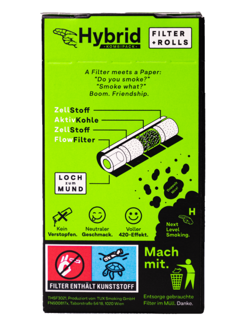 Hybrid Supreme Activated carbon filter - Filter + Rolls (1 x 33 pcs.)