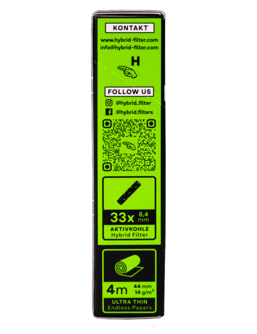 Hybrid Supreme Activated carbon filter - Filter + Rolls (1 x 33 pcs.)