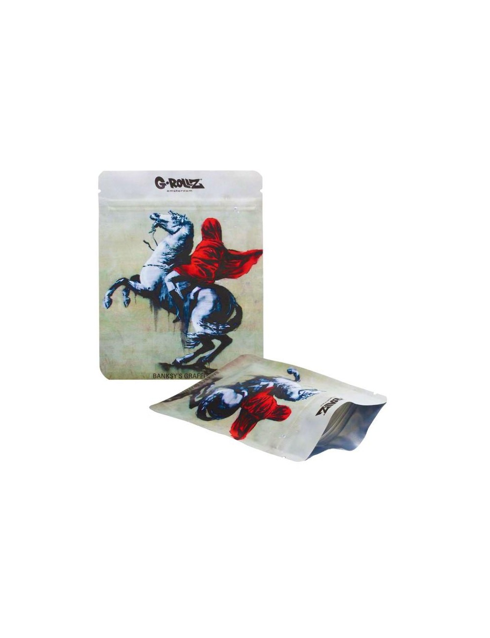 Banksy Bag - Blind Bonaparte (10cm x 12.5cm)