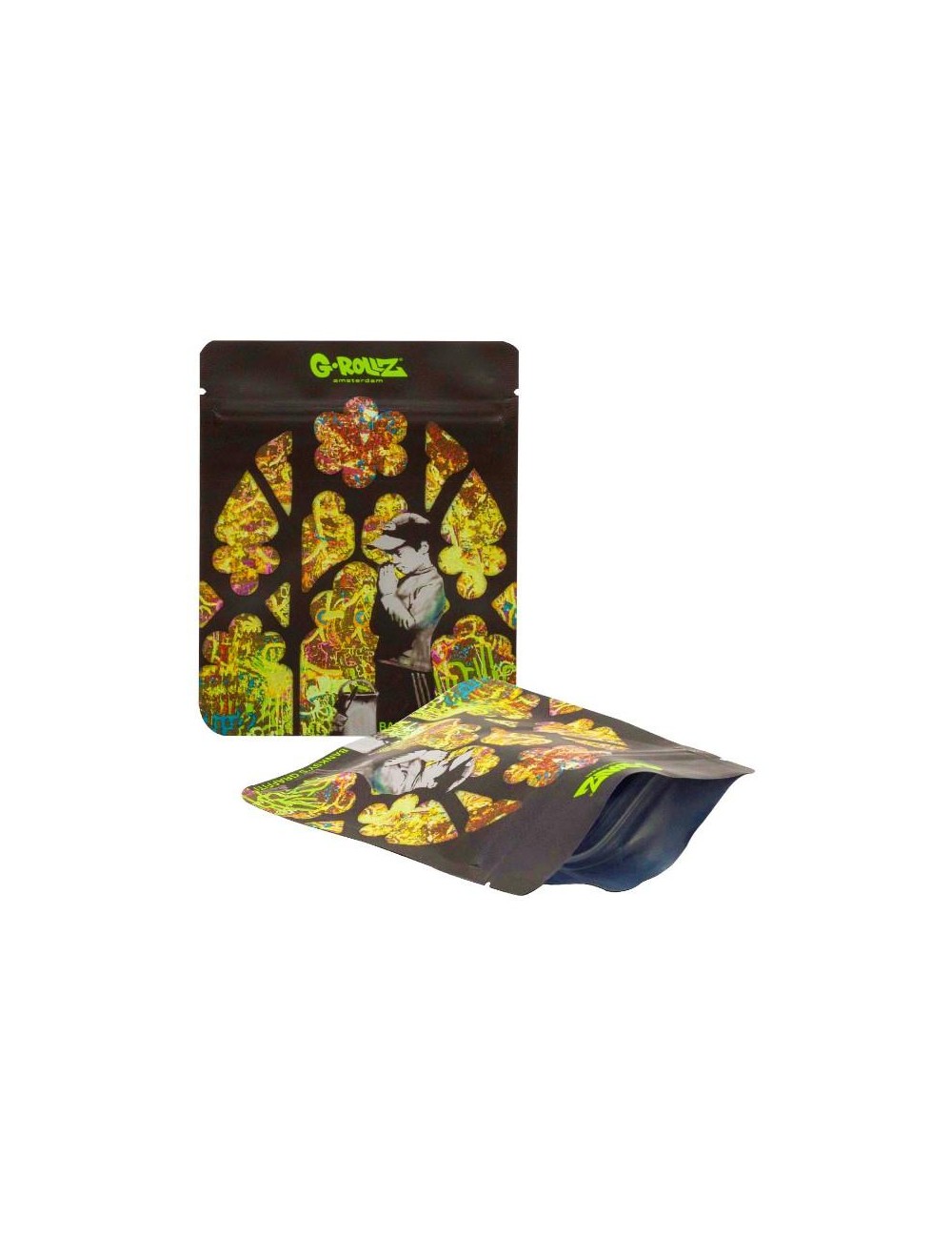 Banksy Bag - Church of Graffiti (10cm x 12.5cm)