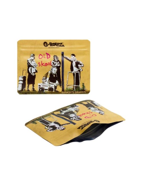 Banksy Bag - Old Skool (10.5cm x 8cm)