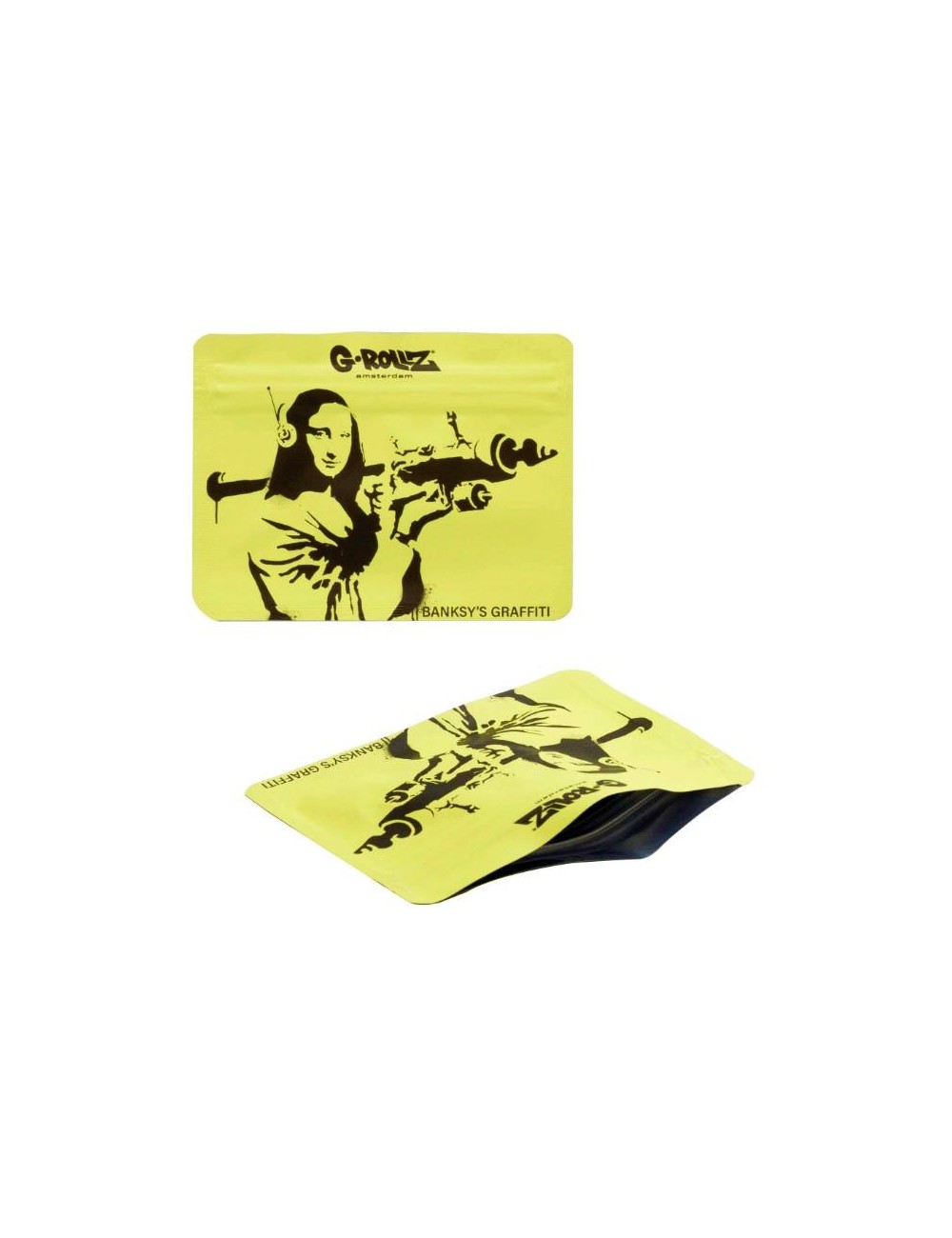 Banksy Bag - Mona Launcher (10.5cm x 8cm)