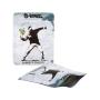 Banksy Bag - Flower Thrower (6.5cm x 8.5cm)