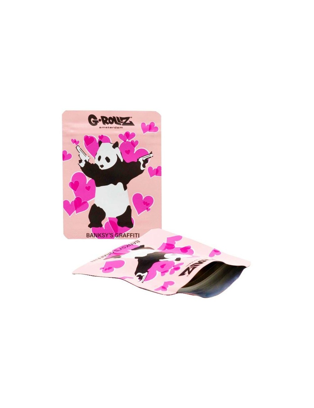 Banksy Bag - Panda Gunnin (6.5cm x 8.5cm)