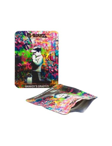 Banksy Bag - Church of Graffiti (6.5cm x 8.5cm)