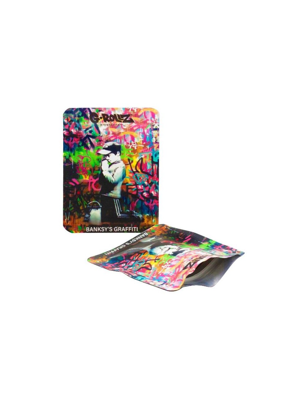 Banksy Bag - Church of Graffiti (6.5cm x 8.5cm)