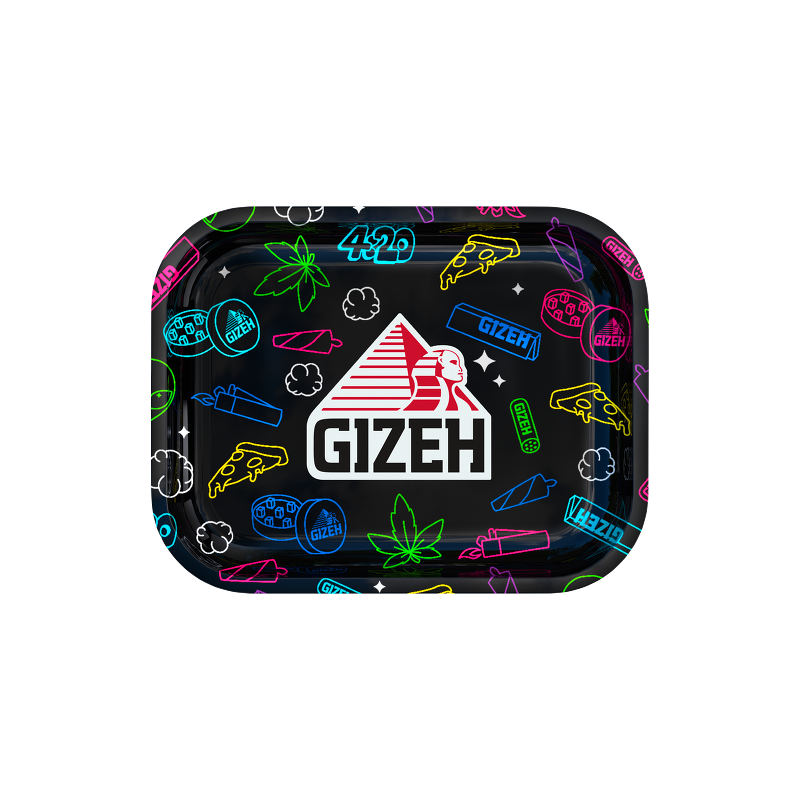 GIZEH Comic Mix Tray Small (18cm x 14cm) Schwarz