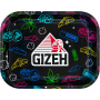 GIZEH Comic Mix Tray Small (18cm x 14cm) Schwarz