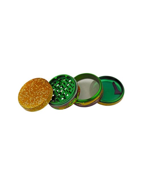 Dine-In Grinder - Fast Food 4-teilig 63mm Quarter Pounder