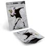 Banksy Bag - Flower Thrower (15cm x 20cm)