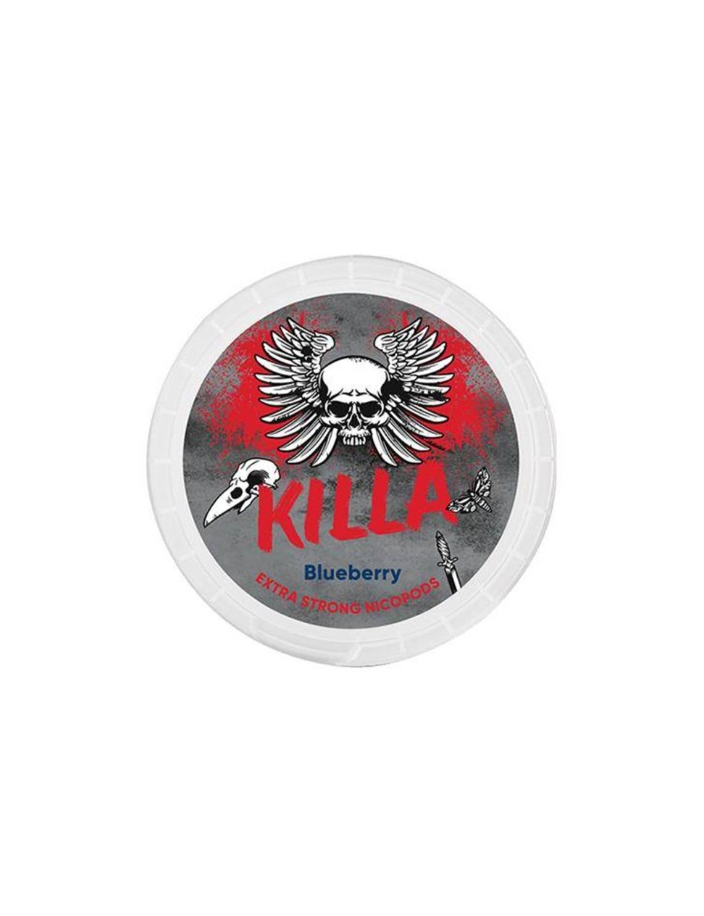 KILLA Blueberry - All White (10 x 16g) snus