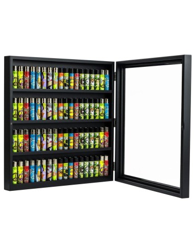 Clipper Schaukasten leer 72er Schwarz (42cm x 42cm)