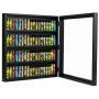 Clipper Vitrine Vide 72er Noir (42cm x 42cm)