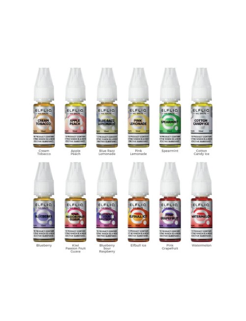 ELFLIQ - Elfbar Liquid (10ml/20mg) Blackberry Lemon