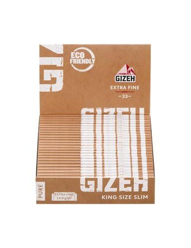 Zigarettenpapier + Filter - Gizeh King Size Slim Pure