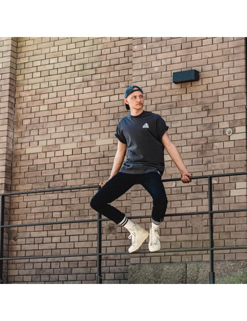 GIZEH Socks, Oldschool white/black schwarz-39-42