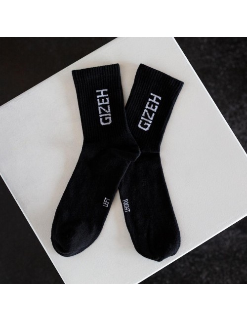 GIZEH Socks, Oldschool white/black weiss-43-46