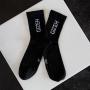 GIZEH Socks, Oldschool white/black weiss-43-46