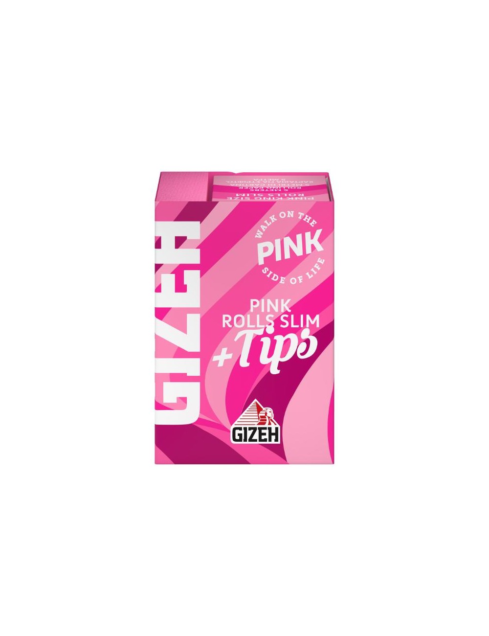 GIZEH Pink Rolls + Tips (20 Stk.)