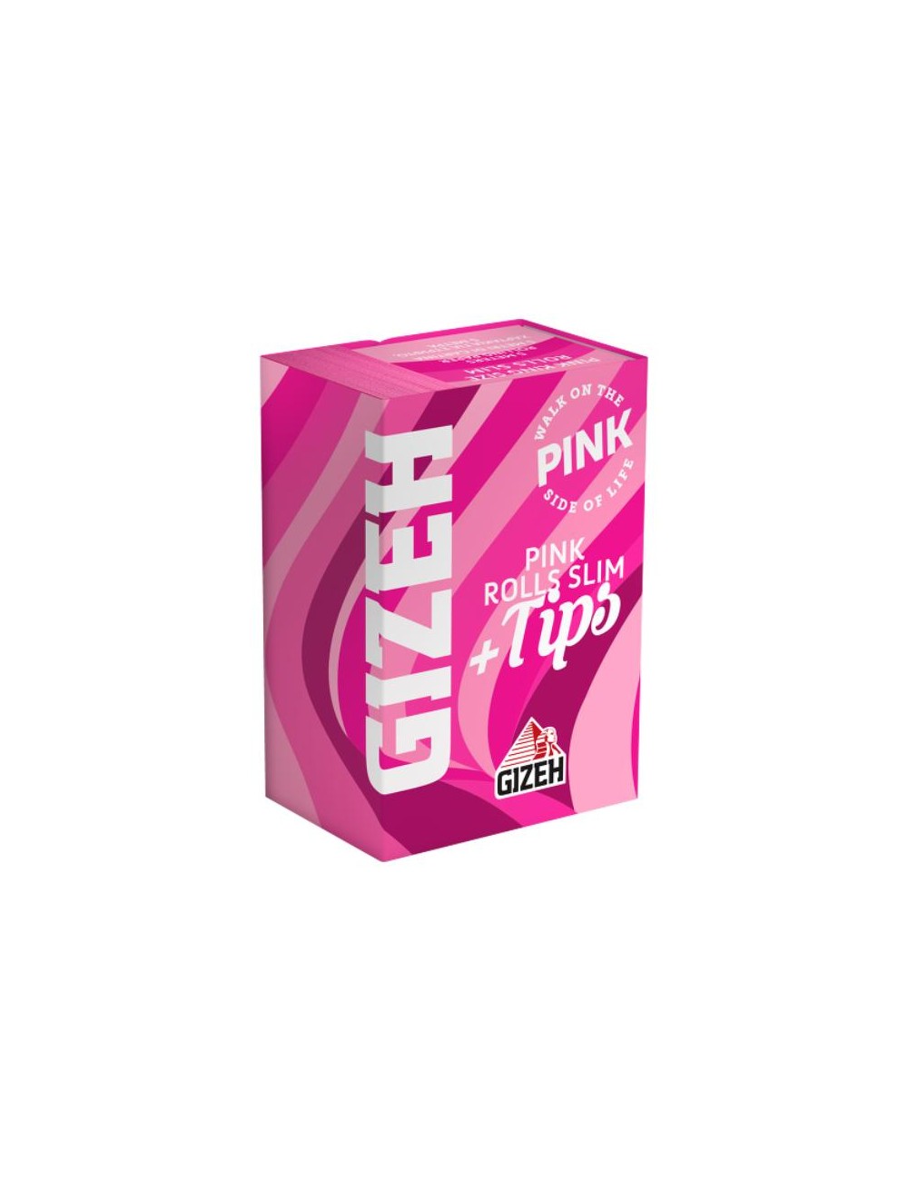GIZEH Pink Rolls + Tips (20 Stk.)