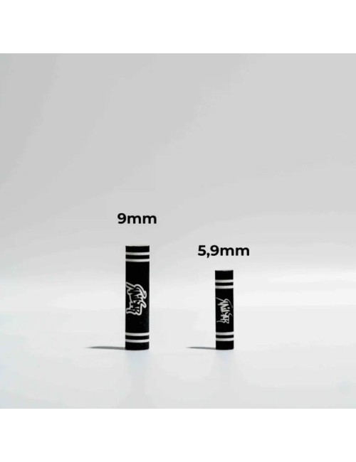 Kailar - Filtre à charbon actif - Noir - Big Size (100er Pack)