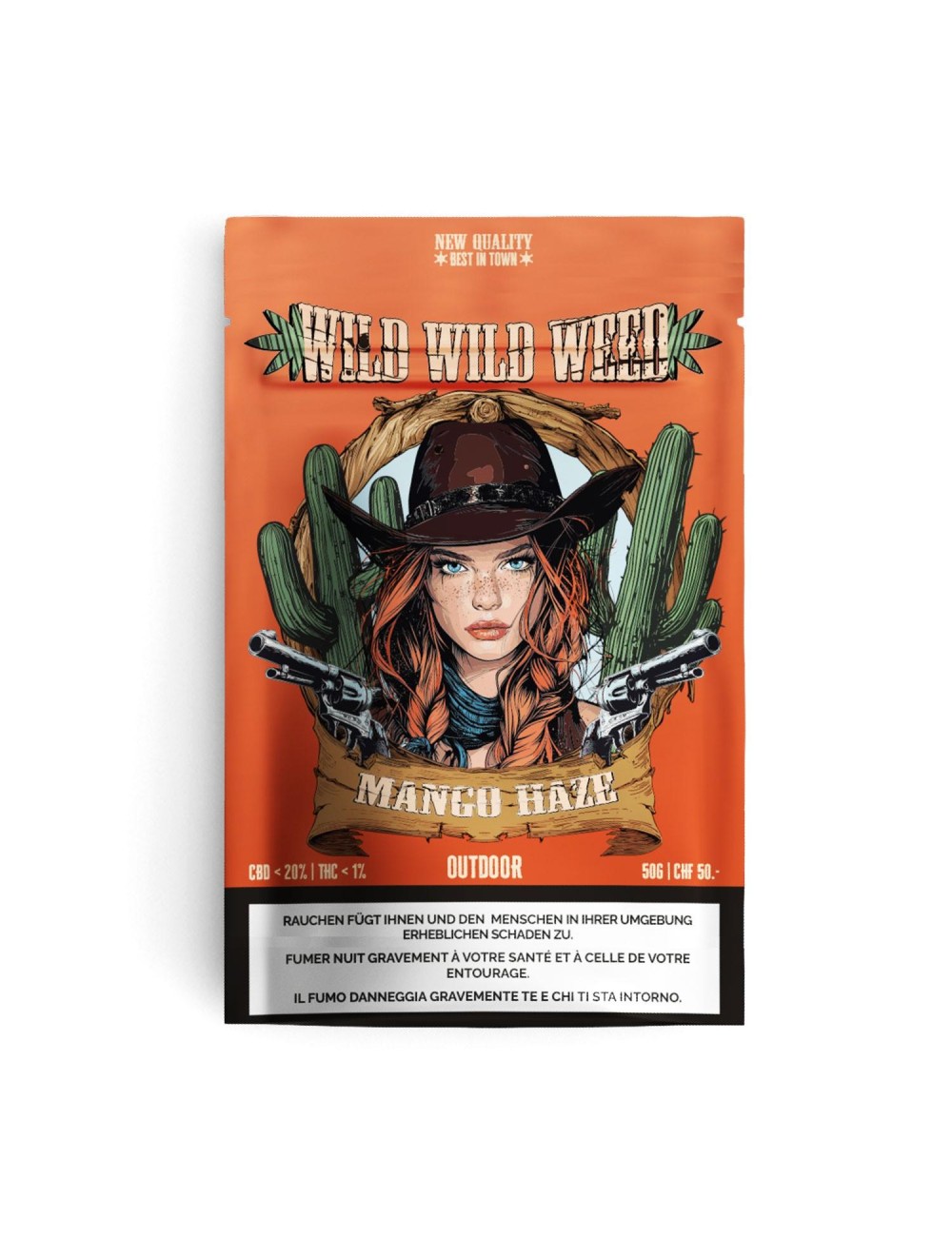 Mango Haze 50g - Wild Wild Weed 2.0 - Cannabis CBD Switzerland