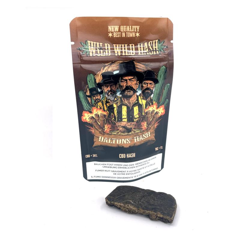 Black Afghan- Wild Wild Hash - Dalton's Hash CBD Schweiz Hash & Pollen