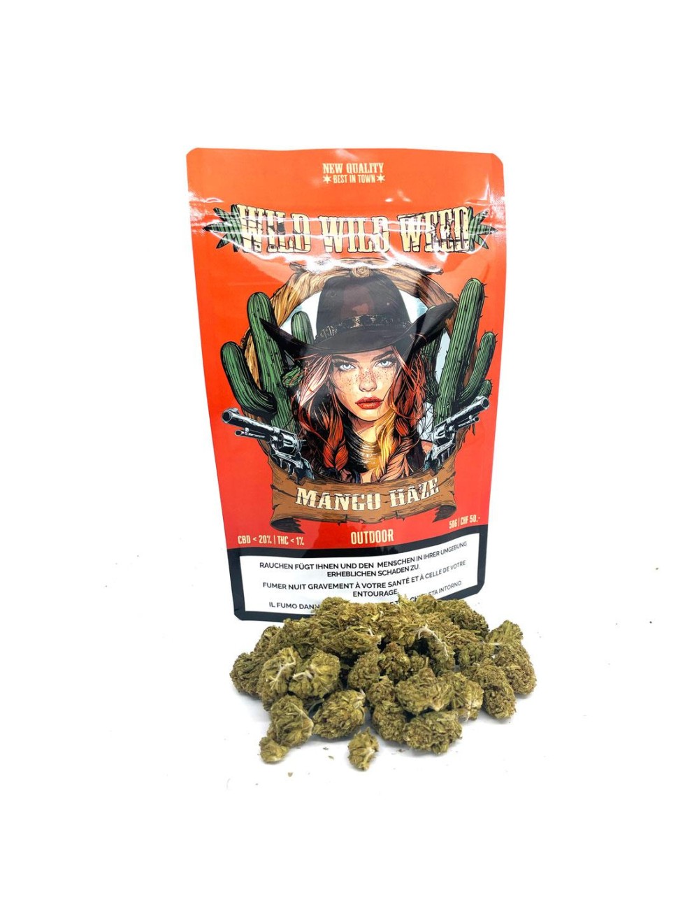 Mango Haze 50g - Wild Wild Weed 2.0 - Cannabis CBD Switzerland