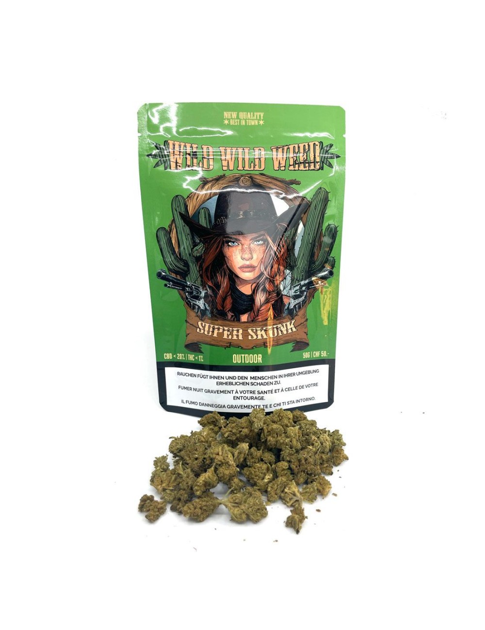 Super Skunk 50g - Wild Wild Weed 2.0 - Cannabis CBD Schweiz