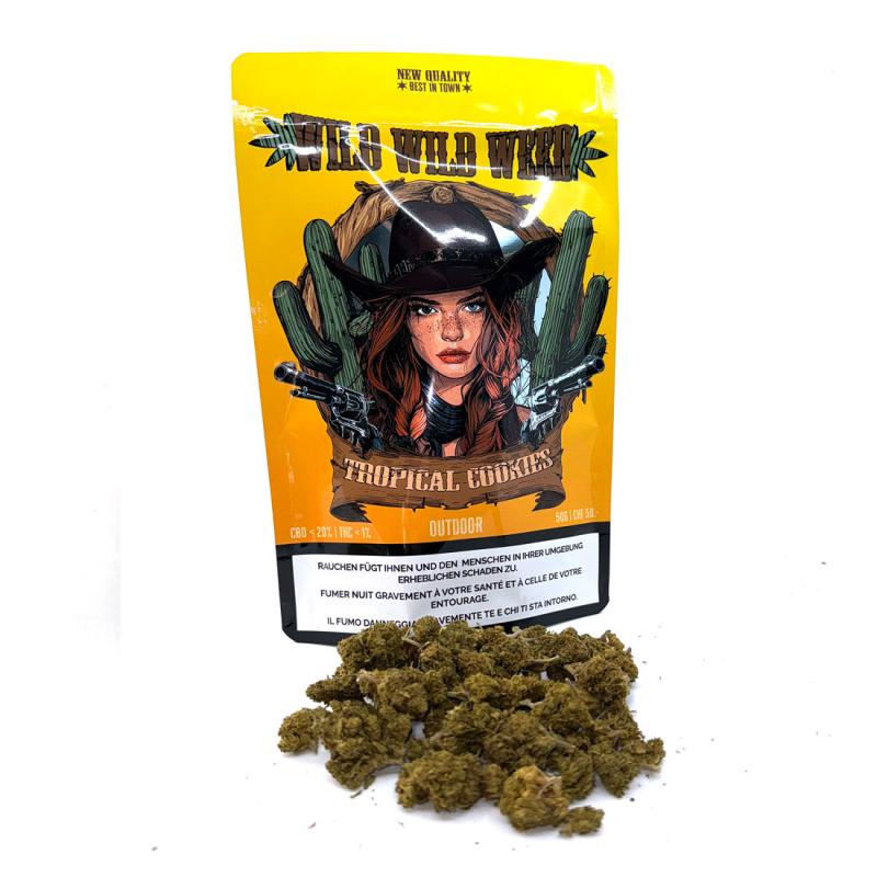 Tropical Cookies 50g - Wild Wild Weed 2.