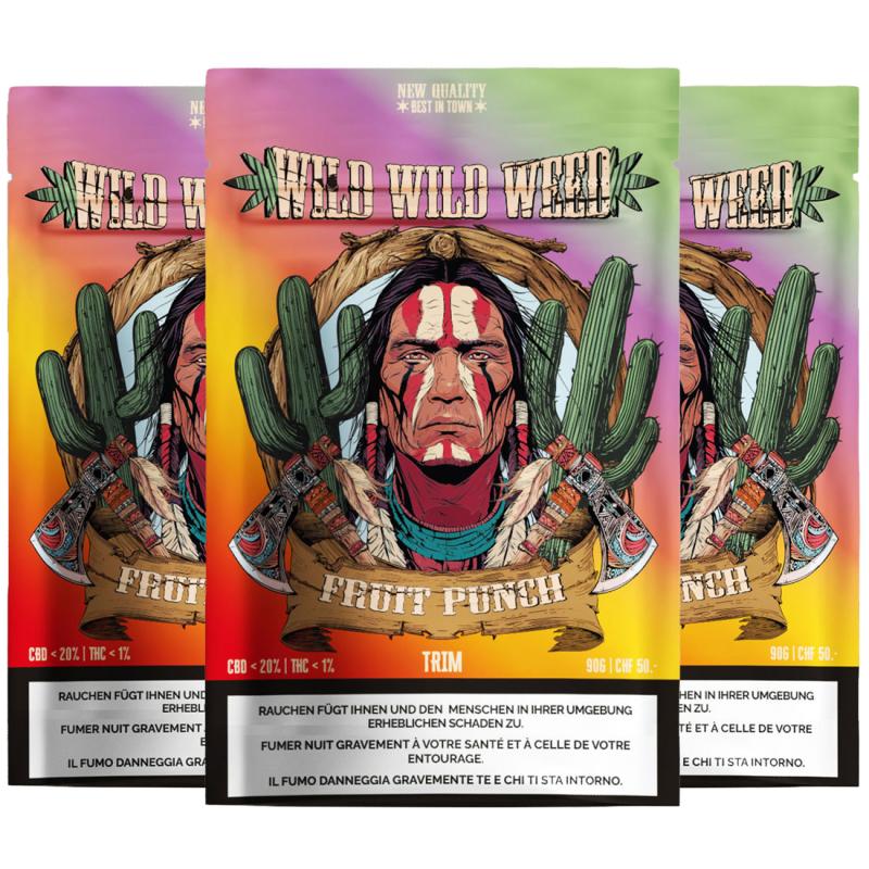 copy of Fruit Punch Trim 90g - Wild Wild Weed 2.