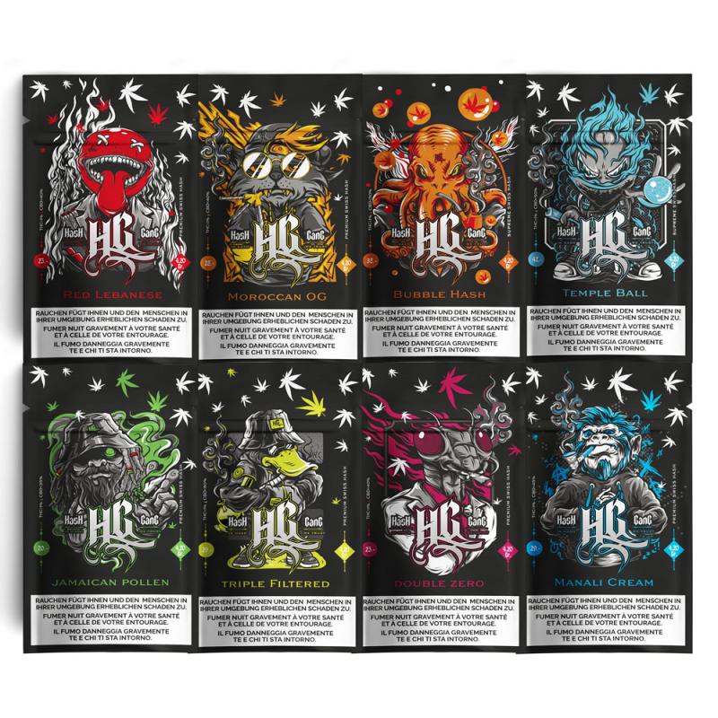 Complete range - Hash Gang Hash & Pollen