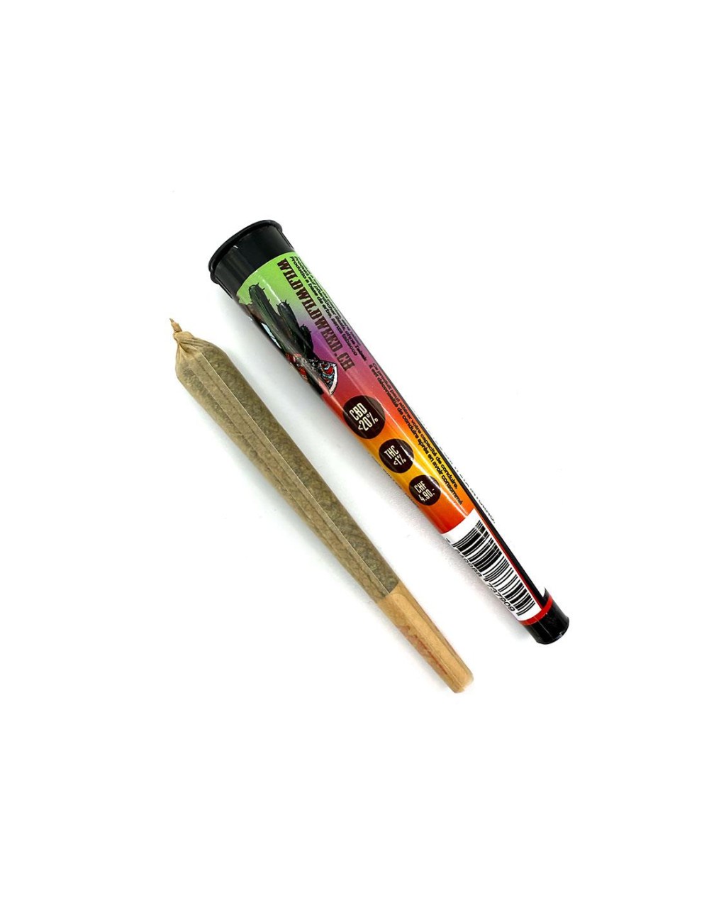 Pre-rolled CBD joint - Wild Wild Weed - Fruit Punch
