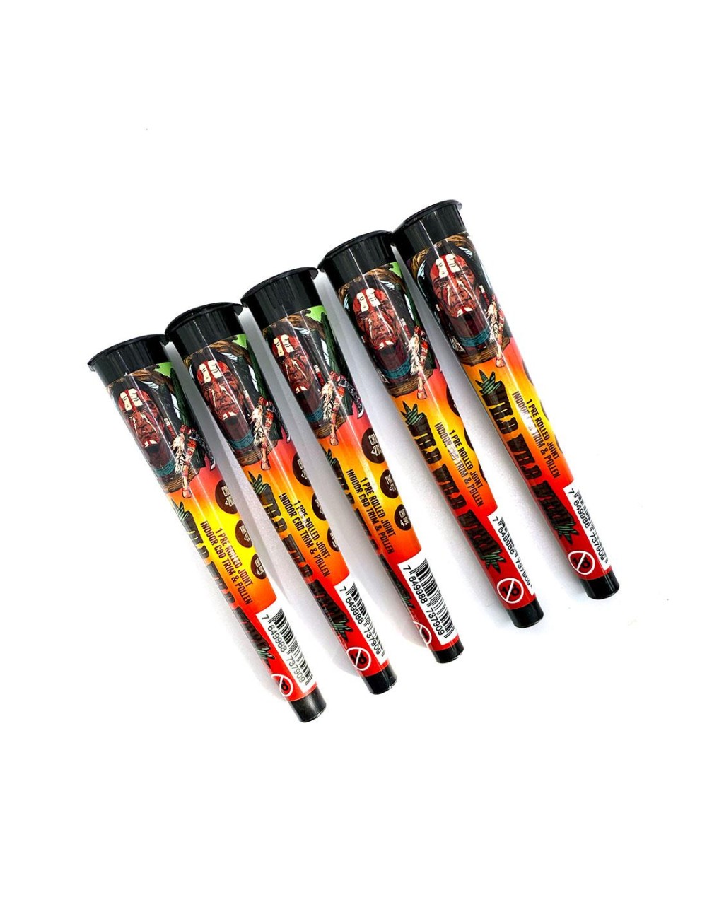 Vorgerollter CBD Joint - 5er Pack - Wild Wild Weed - Fruit Punch