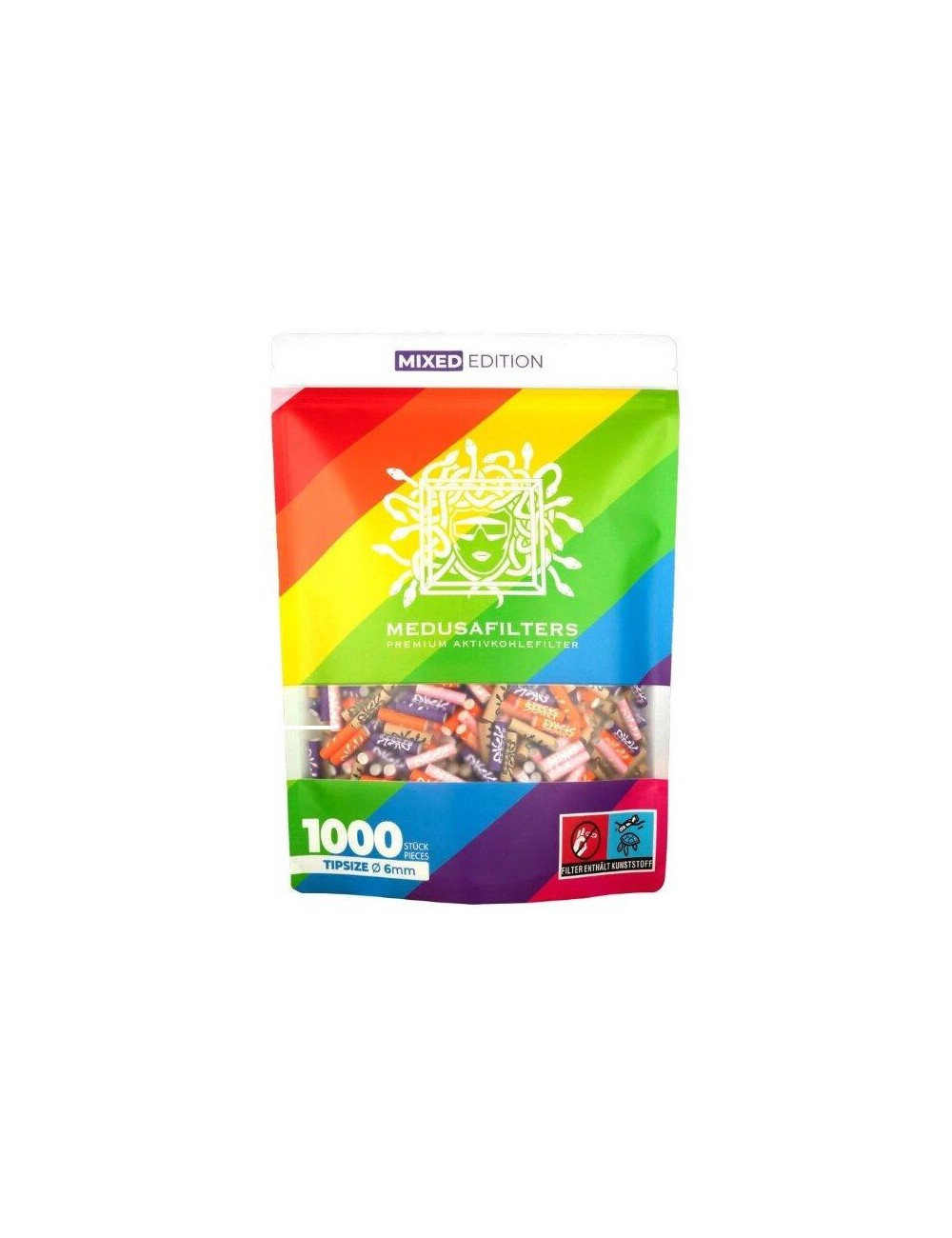 Medusa - Filtre à charbon actif - Mixed (1000 pcs. x 6mm)