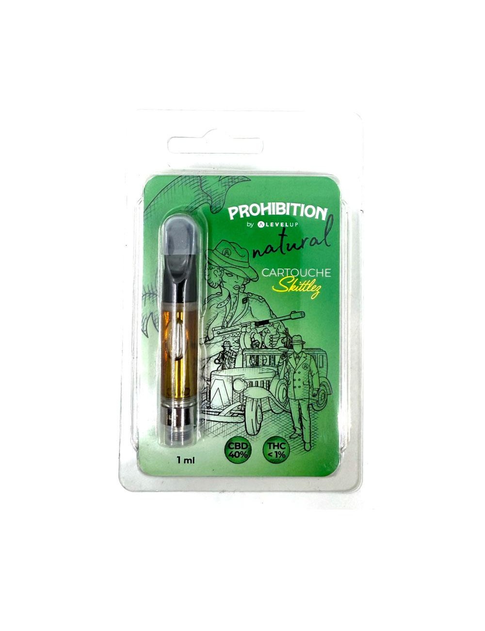 100% Natural 40% CBD Cartridge - Skittlez (1ml)