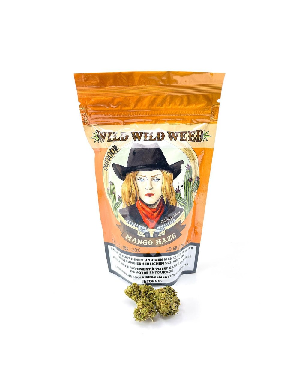 Mango Haze 50g - Altes Sortiment Wild Wild Weed - Schweizer CBD Blüten