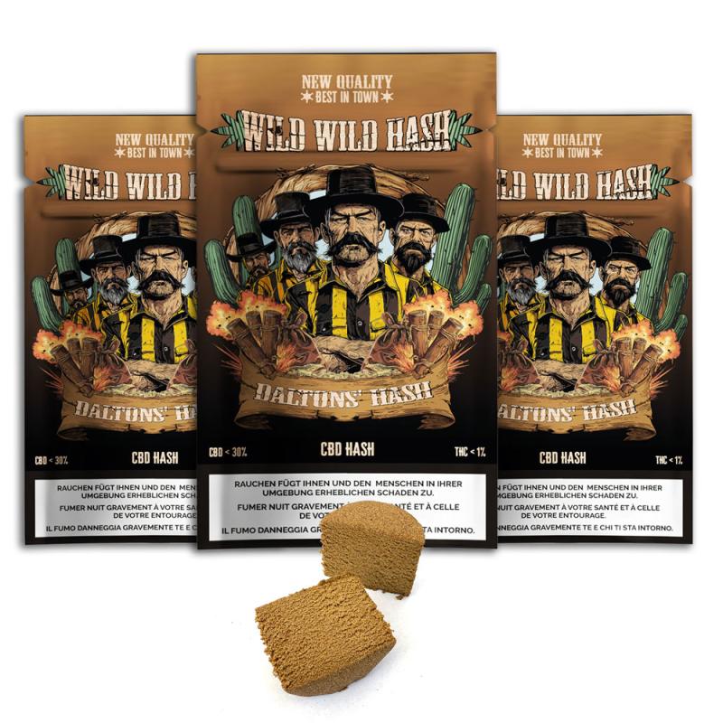 Golden Pollen 20g - 3 für 2 - Wild Wild Hash - Dalton's Hash CBD Schweiz Hash & Pollen