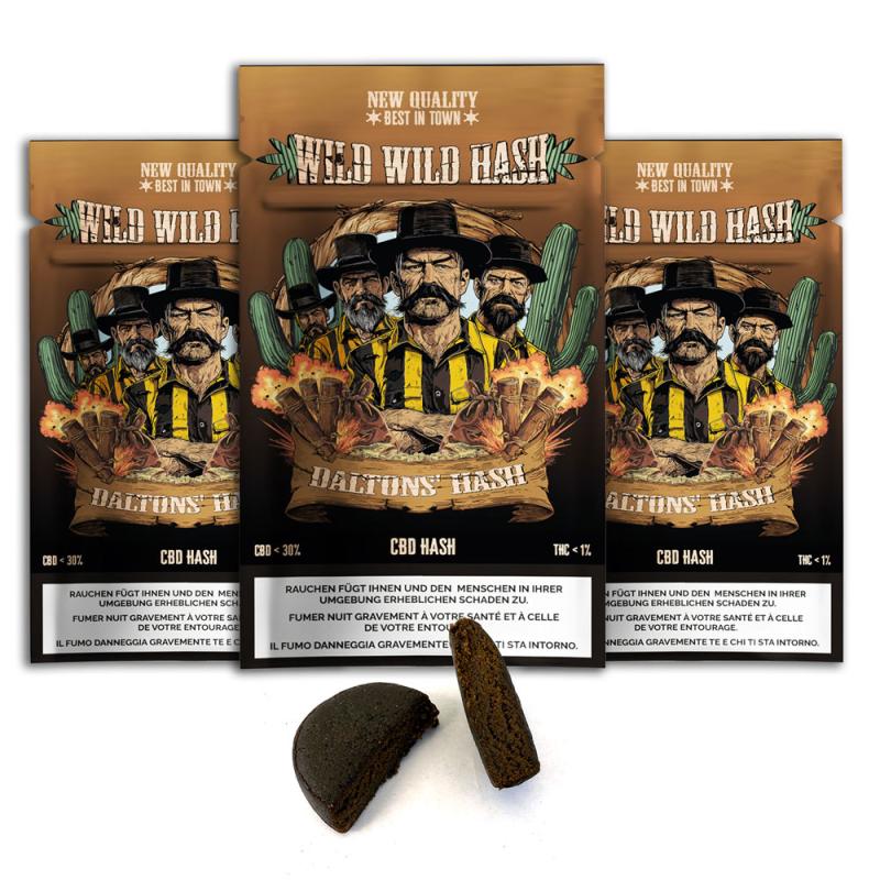 Golden Charas 10g - 3 für 2 - Wild Wild Hash - Dalton's Hash CBD Schweiz Hash & Pollen