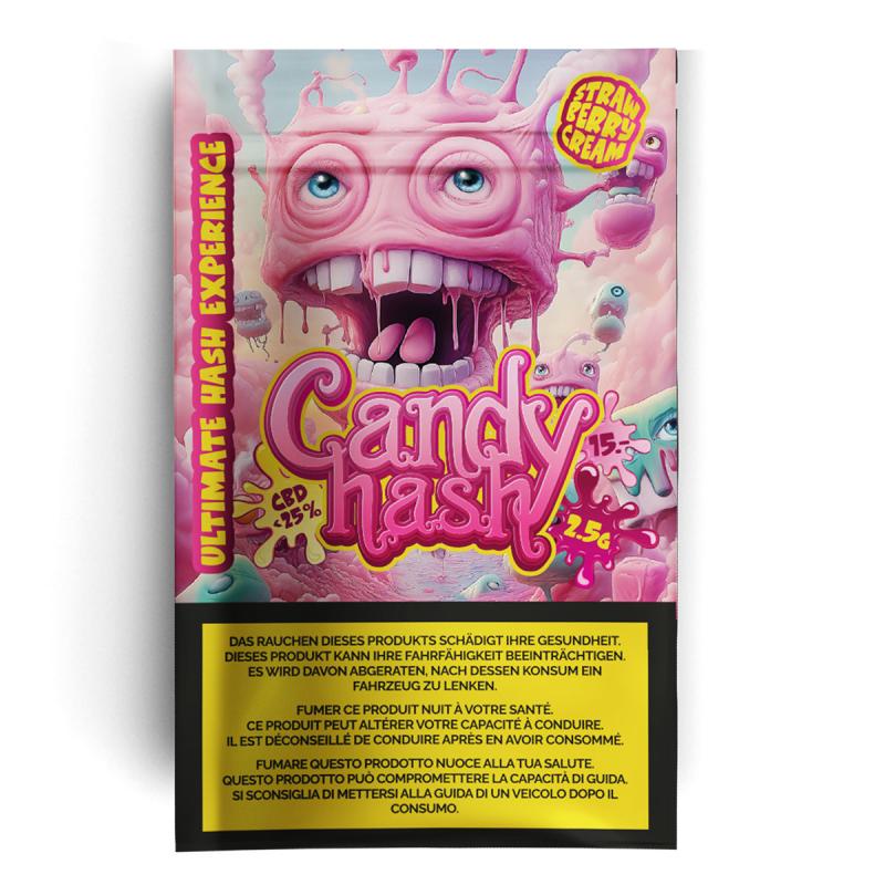 Strawberry Cream 2.5g - Candy Hash - CBD Switzerland Hash & Pollen