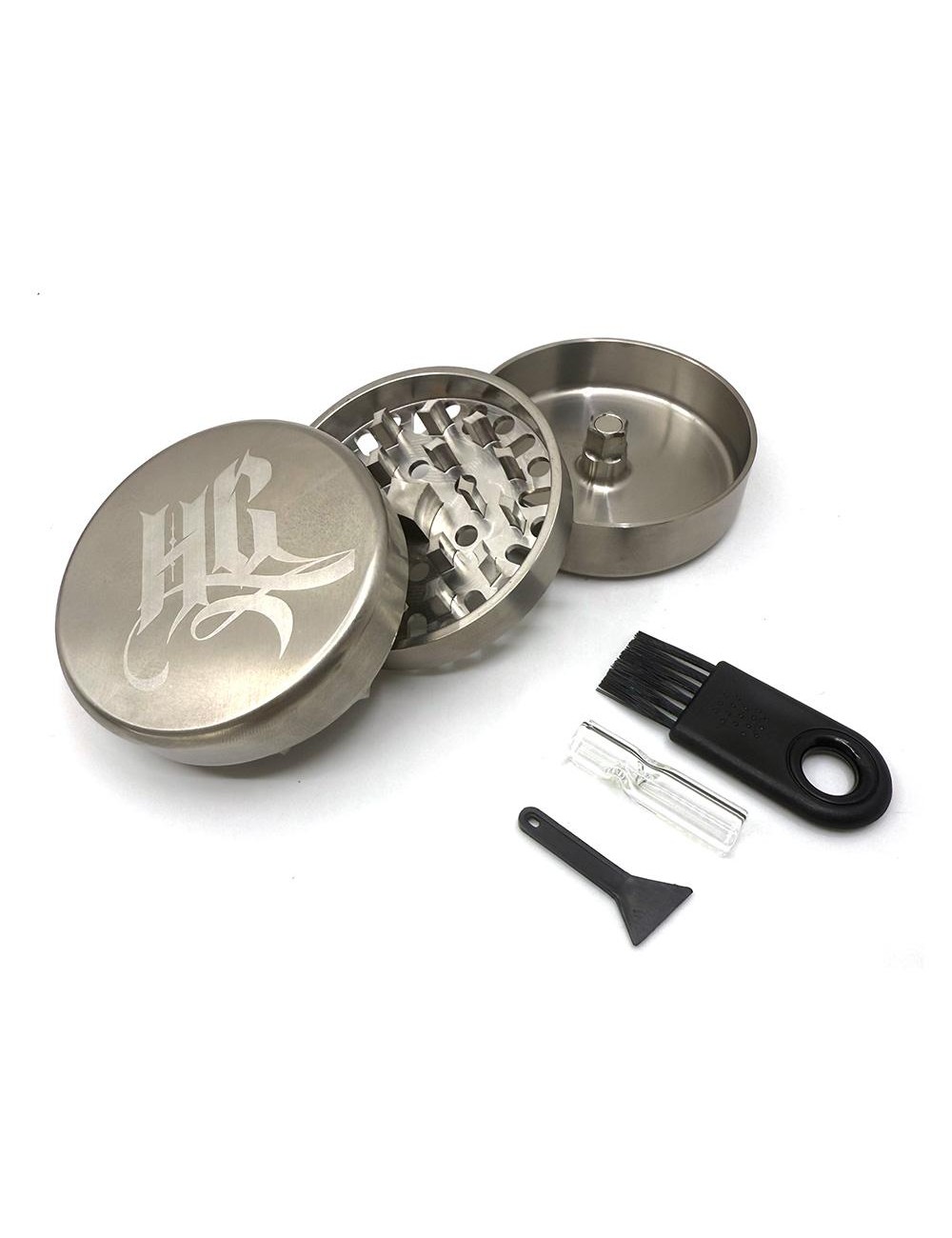 Titanium Grinder Hash Gang 62mm - Premium Magnetic Grinder