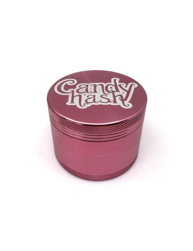 Aluminium Grinder Candy Hash 63mm Pink - 4 Teile