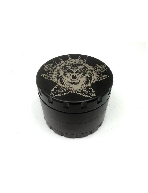 Grinder Cannabis King Edelstahl 63mm - 4-teilig Ultra Robust