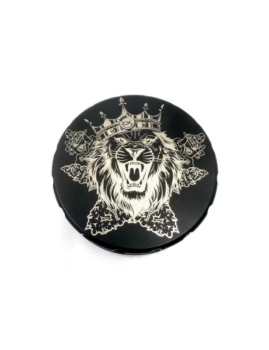 Grinder Cannabis King Acier Inoxydable 63mm – 4 Parties Ultra Résistant