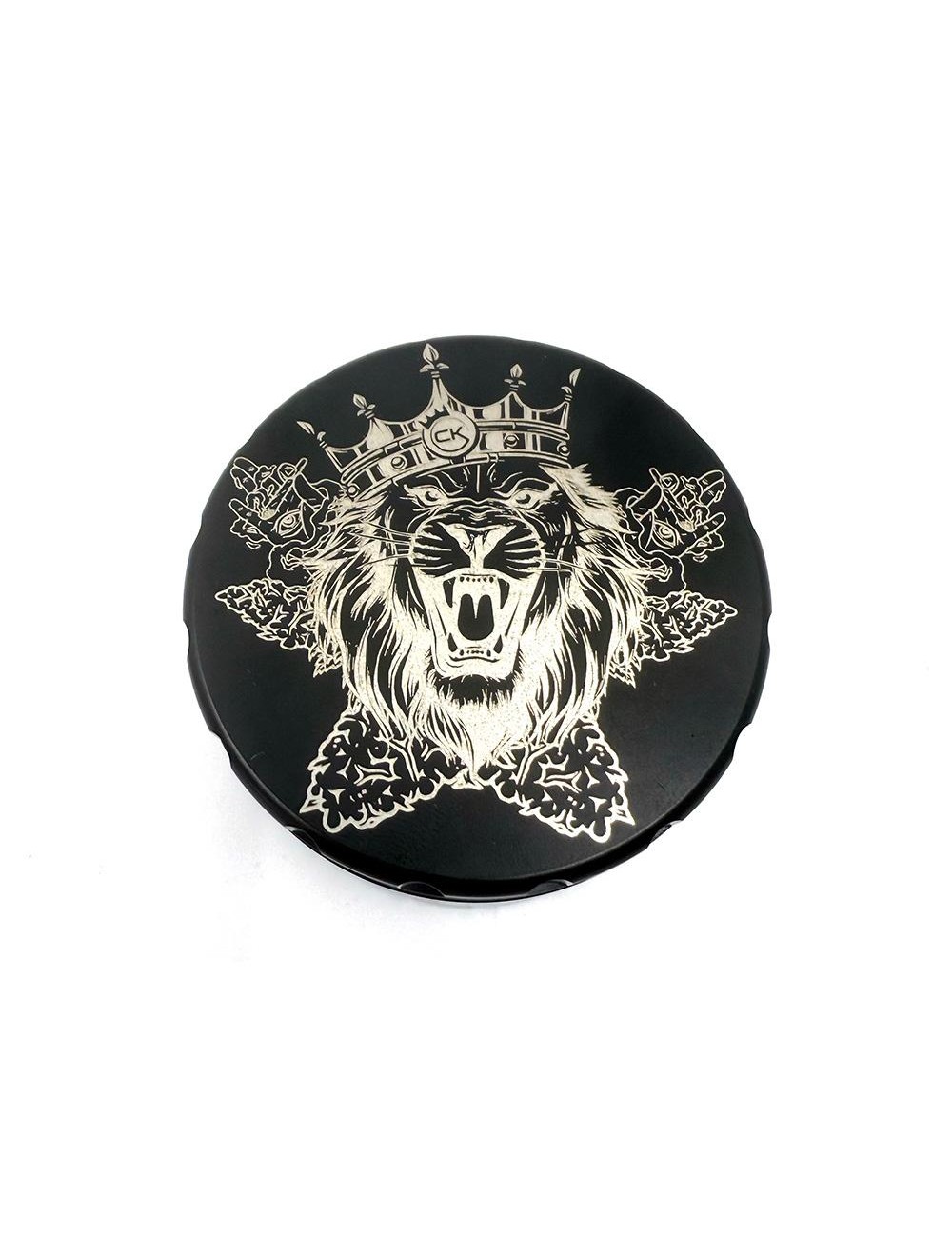 Grinder Cannabis King Acier Inoxydable 63mm – 4 Parties Ultra Résistant